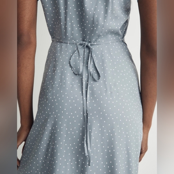Madewell Dreamy Blue Midi Dress NWT - Picture 3 of 9